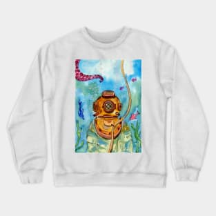 Deep Sea Diver Underwater Crewneck Sweatshirt